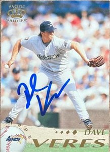 Dave Veres Autographed 1995 Pacific #195