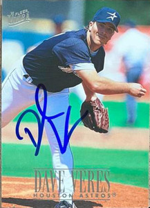 Dave Veres Autographed 1996 Fleer Ultra #215