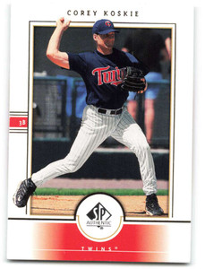 2000 SP Authentic #32 Corey Koskie NM-MT Minnesota Twins 