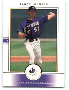 2000 SP Authentic #58 Randy Johnson NM-MT Arizona Diamondbacks 
