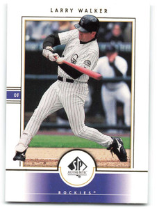 2000 SP Authentic #88 Larry Walker NM-MT Colorado Rockies 