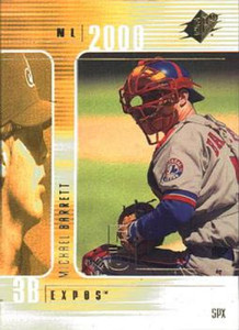2000 SPx #36 Michael Barrett NM-MT  Montreal Expos 