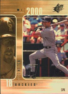 2000 SPx #75 Todd Helton NM-MT  Colorado Rockies 