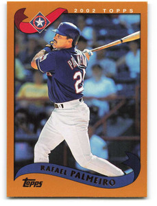 2002 Topps #40 Rafael Palmeiro NM-MT Texas Rangers 