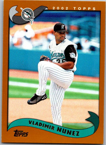 2002 Topps #46 Vladimir Nunez NM-MT Florida Marlins 