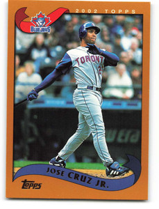 2002 Topps #59 Jose Cruz Jr. NM-MT Toronto Blue Jays 