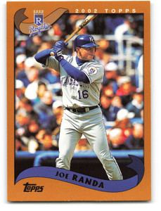 2002 Topps #81 Joe Randa NM-MT Kansas City Royals 