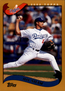 2002 Topps #87 Jeff Shaw NM-MT Los Angeles Dodgers 