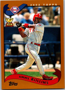2002 Topps #164 Jimmy Rollins NM-MT Philadelphia Phillies 