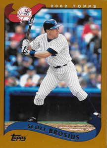 2002 Topps #194 Scott Brosius NM-MT New York Yankees 