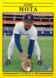 1991 Fleer Update #U126 Jose Mota NM-MT RC Rookie San Diego Padres 