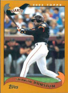 2002 Topps #228 Shawon Dunston NM-MT San Francisco Giants 