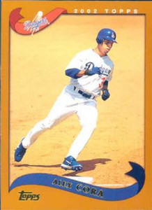 2002 Topps #229 Alex Cora NM-MT Los Angeles Dodgers 