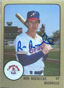 Ron Roenicke Autographed 1988 ProCards #475