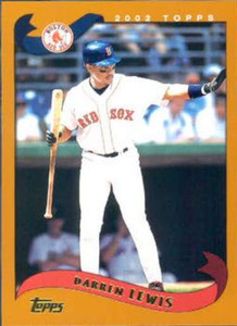 2002 Topps #276 Darren Lewis NM-MT Boston Red Sox 