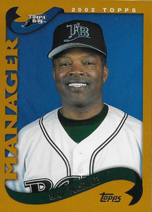 2002 Topps #284 Hal McRae MG NM-MT Tampa Bay Devil Rays 