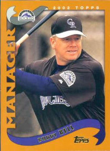 2002 Topps #302 Buddy Bell MG NM-MT Colorado Rockies 