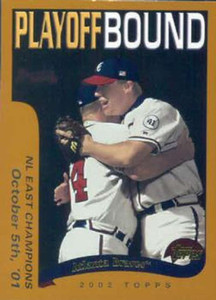 2002 Topps #354 Atlanta Braves NM-MT Atlanta Braves 