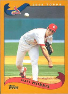 2002 Topps #392 Matt Morris NM-MT St. Louis Cardinals 