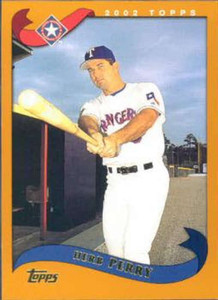 2002 Topps #417 Herb Perry NM-MT Texas Rangers 