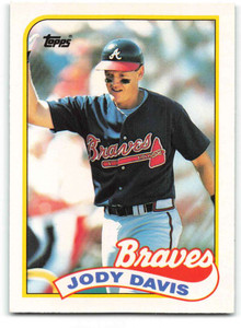1989 Topps Traded #22T Jody Davis NM-MT Atlanta Braves 