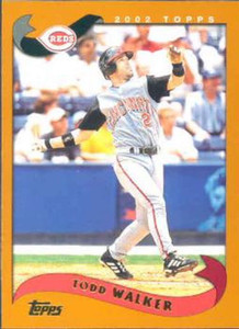 2002 Topps #451 Todd Walker NM-MT Cincinnati Reds 