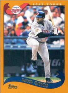 2002 Topps #489 David Ortiz NM-MT Minnesota Twins 