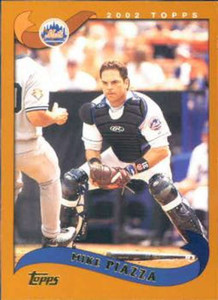 2002 Topps #490 Mike Piazza NM-MT New York Mets 