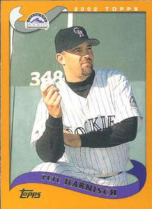 2002 Topps #498 Pete Harnisch NM-MT Colorado Rockies 