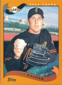 2002 Topps #573 Joe Nathan NM-MT San Francisco Giants 
