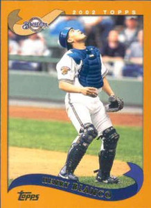 2002 Topps #593 Henry Blanco NM-MT Milwaukee Brewers 