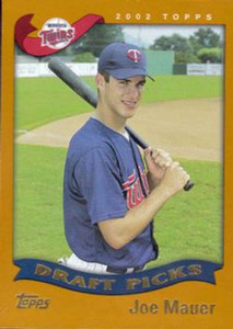 2002 Topps #622 Joe Mauer NM-MT RC Rookie Minnesota Twins 