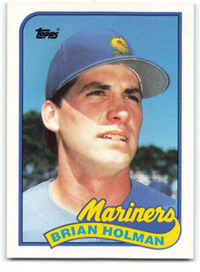 1989 Topps Traded #51T Brian Holman NM-MT RC Rookie Seattle Mariners 