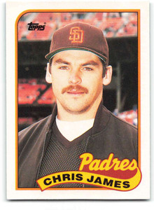 1989 Topps Traded #56T Chris James NM-MT San Diego Padres 