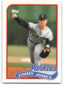 1989 Topps Traded #58T Jimmy Jones NM-MT New York Yankees 