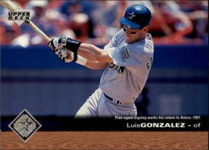 1997 Upper Deck #364 Luis Gonzalez NM-MT Houston Astros 