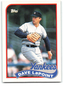 1989 Topps Traded #67T Dave LaPoint NM-MT New York Yankees 