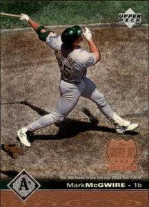 1997 Upper Deck #420 Mark McGwire GHL NM-MT SP Oakland Athletics 