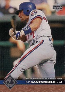 1997 Upper Deck #429 F.P. Santangelo NM-MT Montreal Expos 