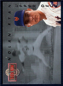 1993 Upper Deck Then and Now #TN5 Nolan Ryan NM/MT Texas Rangers, New York Mets 