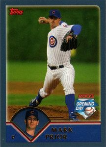 2003 Topps Opening Day #35 Mark Prior NM/MT  Chicago Cubs 