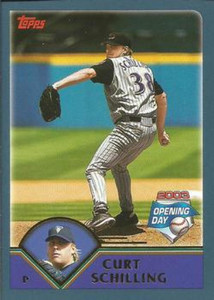 2003 Topps Opening Day #36 Curt Schilling NM/MT  Arizona Diamondbacks 