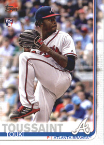 2019 Topps #61 Touki Toussaint NM-MT RC Rookie Atlanta Braves 