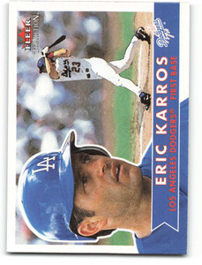 2001 Fleer Tradition #8 Eric Karros NM/MT  Los Angeles Dodgers 