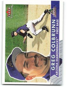 2001 Fleer Tradition #56 Greg Colbrunn NM/MT  Arizona Diamondbacks 
