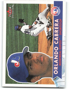 2001 Fleer Tradition #66 Orlando Cabrera NM/MT  Montreal Expos 