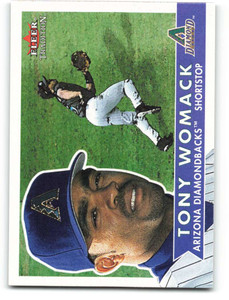 2001 Fleer Tradition #92 Tony Womack NM/MT  Arizona Diamondbacks 