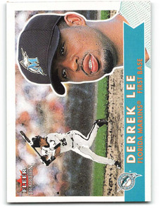 2001 Fleer Tradition #98 Derrek Lee NM/MT  Florida Marlins 