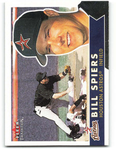 2001 Fleer Tradition #99 Bill Spiers NM/MT  Houston Astros 