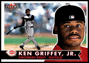 2001 Fleer Tradition #140 Ken Griffey Jr. NM/MT  Cincinnati Reds 